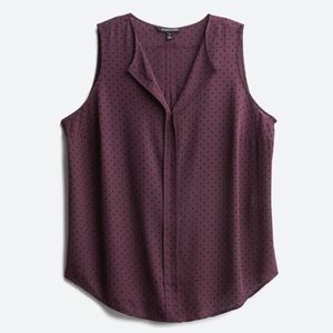 41 Hawthorn Bryse Pleat Detail Sleeveless Blouse
